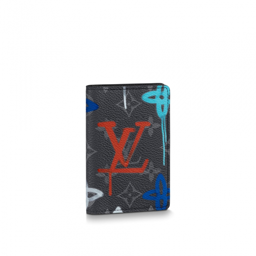 Louis Vuitton Pocket Organizer Monogram Other - Men - Small Leather Goods M81817 MULTICOLOR LIGHTS