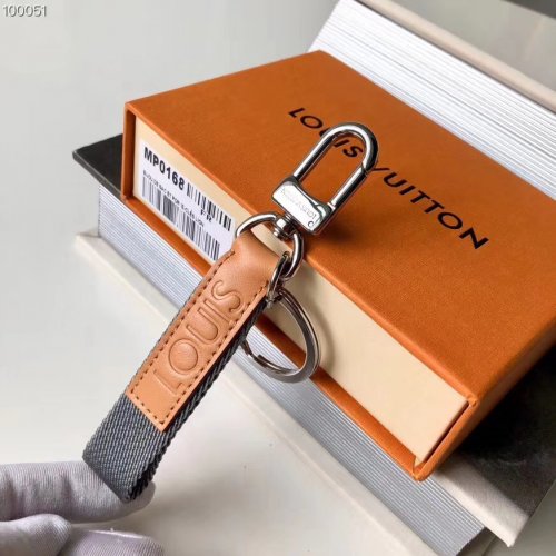 Louis Vuitton Monogram Titanium Light Infinity Dragonne Bag Charm and Key Holder MP0168