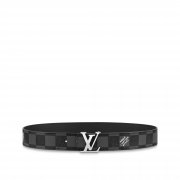 Louis Vuitton LV Initials 40MM Reversible Belt Damier Other in Black - Men MP314T