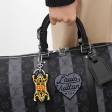 Louis Vuitton LV Made Tiger Bag Charm And Key Holder in Yellow - Men - Accessories MP3221