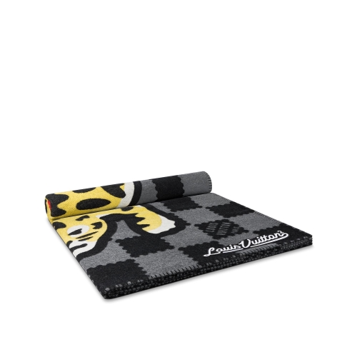 Louis Vuitton LV Made Blanket in Grey - New - For Men MP3253