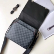 Louis Vuitton Damier Graphite Canvas Alpes Story District PM Messenger N40040