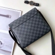 Louis Vuitton Damier Graphite Canvas Alpes Story District PM Messenger N40040