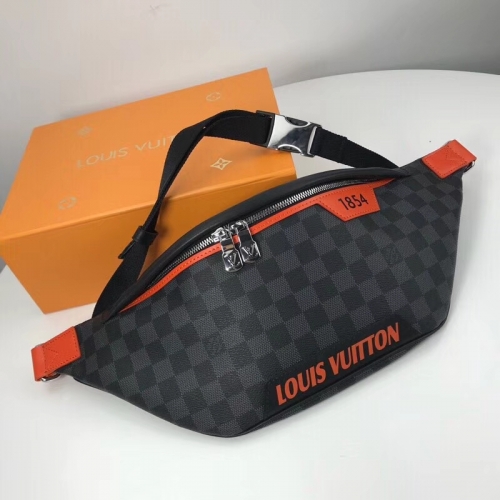 Louis Vuitton 1854 Damier Graphite Canvas Discovery Bumbag N44445