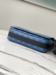 Louis Vuitton Studio Messenger Damier Graphite Canvas Navy Men Bags N50026