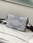 Louis Vuitton Studio Messenger Damier Graphite Canvas Grey Men Bags N50026