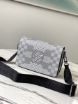 Louis Vuitton Studio Messenger Damier Graphite Canvas Grey Men Bags N50026