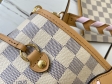 Louis Vuitton Neverfull MM Damier Azur Canvas in Rose - Handbags N50047