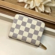 Louis Vuitton Damier Azur Canvas Flying Birds Zippy Coin Purse N60138