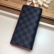 Louis Vuitton 1854 Damier Graphite Canvas Brazza Wallet N62665