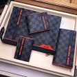 Louis Vuitton 1854 Damier Graphite Canvas Brazza Wallet N62665