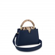 Louis Vuitton Capucines BB Capucines in Blue - Women - Handbags N80071