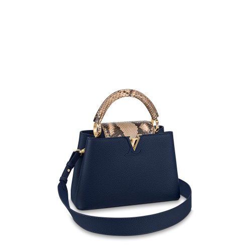 Louis Vuitton Capucines BB Capucines in Blue - Women - Handbags N80071 Louis Vuitton Capucines BB Capucines in Blue - Women - Handbags N80071