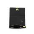 Louis Vuitton Capucines Compact Wallet Crocodilien Brillant in Black - Women - Small Leather Goods N93059