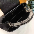 Louis Vuitton Taurillon Leather Python Capucines PM N94410