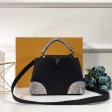 Louis Vuitton Taurillon Leather Python Capucines PM N94410