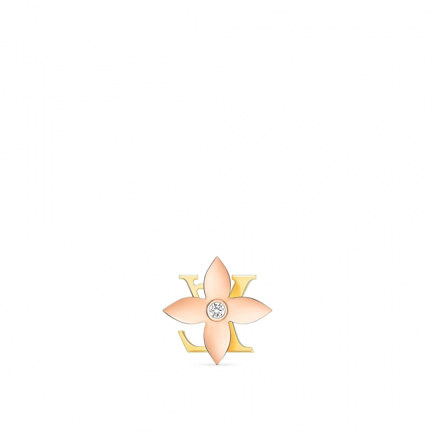 Louis Vuitton Idylle Blossom Reversible Stud, Pink And Yellow Gold And Diamond - Per Unit - Jewelry - Categories Q06172