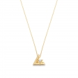 Louis Vuitton LV Volt One Large Pendant, Yellow Gold And Diamond - Women - Jewelry Q93808