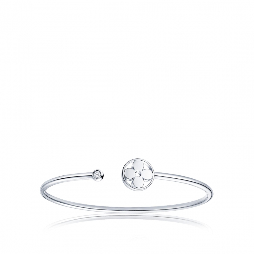 Louis Vuitton Idylle Blossom Twist Bracelet, White Gold - Jewelry - Categories Q95535 L