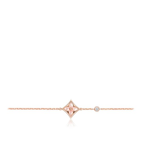 Louis Vuitton COLOR BLOSSOM BB STAR BRACELET, PINK GOLD, PINK MOTHER-OF-PEARL AND DIAMOND - Jewelry - Categories Q95538