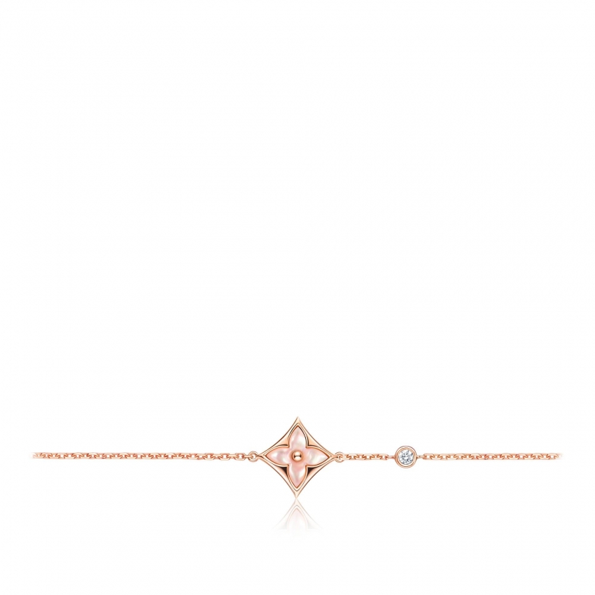 Louis Vuitton COLOR BLOSSOM BB STAR BRACELET, PINK GOLD, PINK MOTHER-OF-PEARL AND DIAMOND - Jewelry - Categories Q95538