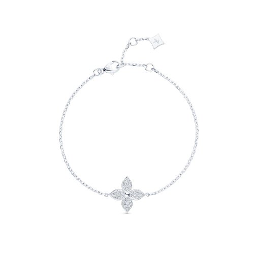 Louis Vuitton Star Blossom Bracelet, White Gold, Diamonds - Jewelry - Categories Q95912