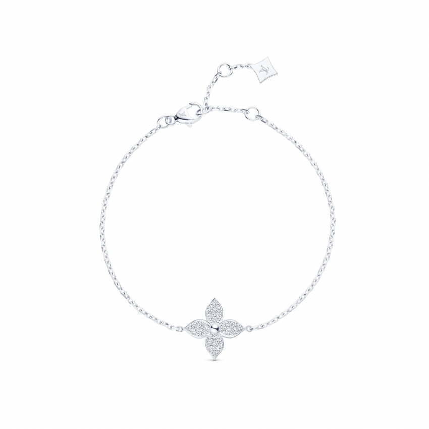 Louis Vuitton Star Blossom Bracelet, White Gold, Diamonds - Jewelry - Categories Q95912