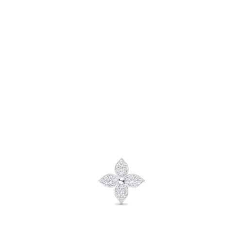 Louis Vuitton Star Blossom Stud, White Gold And Diamonds - Per Unit - Jewelry - Categories Q96966