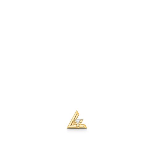 Louis Vuitton LV Volt One Stud, Yellow Gold And Diamond - Per Unit - Jewelry - Categories Q96969