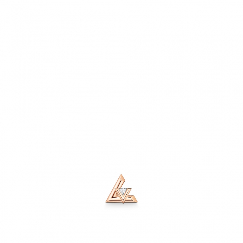 Louis Vuitton LV Volt One Stud, Pink Gold And Diamond - Per Unit - Jewelry - Categories Q96975