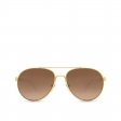 Louis Vuitton My LV Chain Pilot Sunglasses in Gold - Women - Accessories Z1539E Z1539W