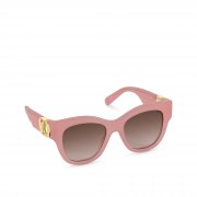 Louis Vuitton LV Link PM Cat Eye Sunglasses in Pink - Women - Accessories Z1569W