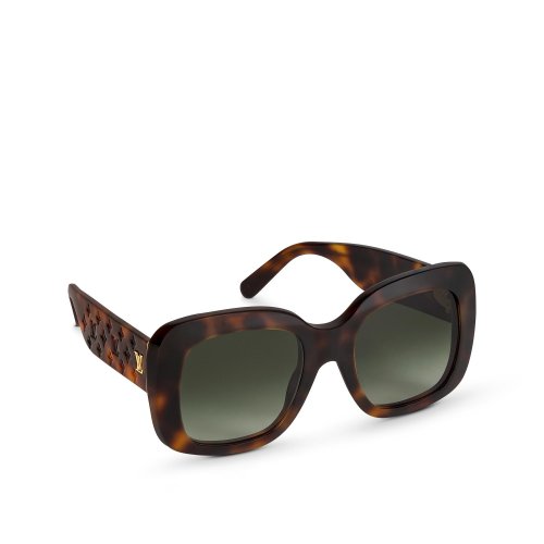 Louis Vuitton LV Empreinte Square Sunglasses - Women - Accessories Z1612E Z1612W Dark Tortoise