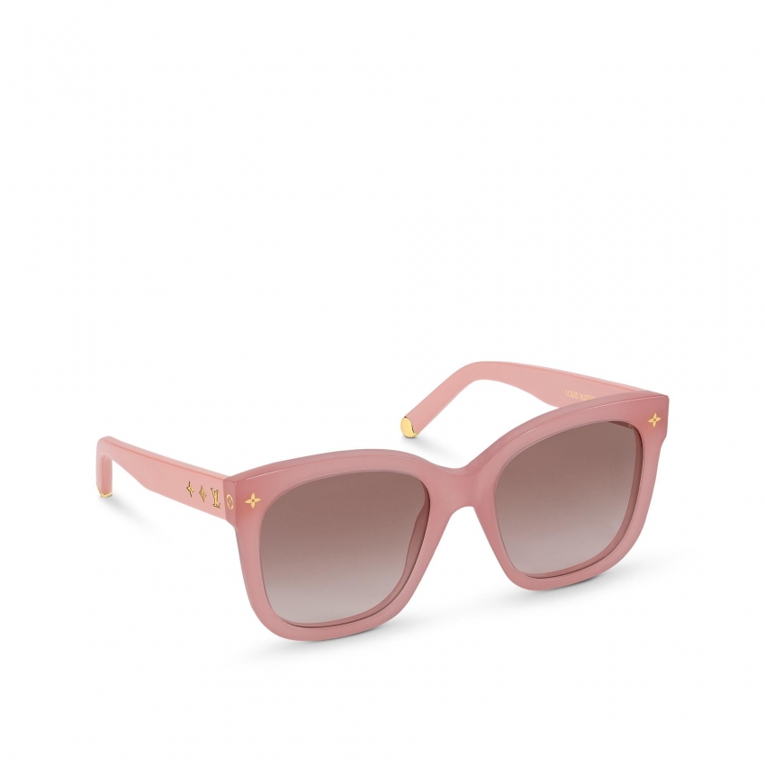 Louis Vuitton My Monogram Cat Eye Sunglasses - New - For Women Z1730W Light Pink