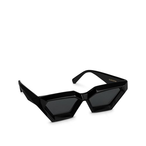 Louis Vuitton The LV Cut Sunglasses - Women - Accessories Z1746U Black