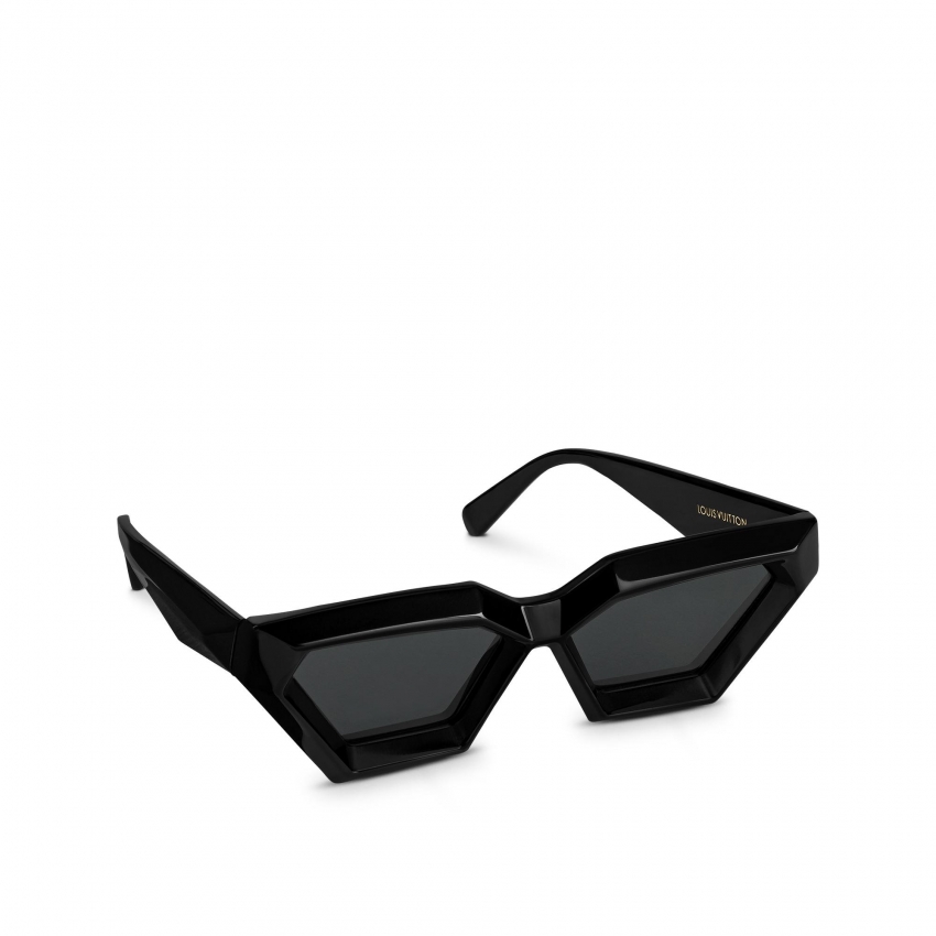Louis Vuitton The LV Cut Sunglasses - Women - Accessories Z1746U Black