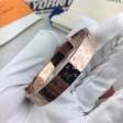Louis Vuitton NanoGram Cuff Bracelets M00253 Pink Gold