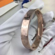 Louis Vuitton NanoGram Cuff Bracelets M00253 Pink Gold