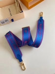 Louis Vuitton Monogram Canvas Bandoulière Strap J02473 Blue and Magenta