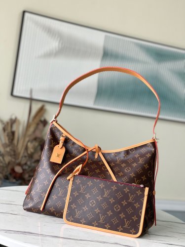 Louis Vuitton Monogram Canvas CarryAll MM - Women - Handbags M46197