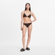 Louis Vuitton Graphic Monogram Bikini Top Swimwear in Black - Ready-to-Wear 1A92DK