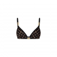 Louis Vuitton Graphic Monogram Bikini Top Swimwear in Black - Ready-to-Wear 1A92DK