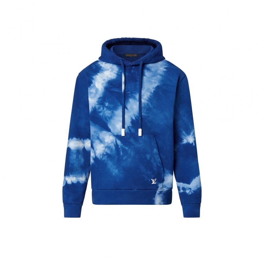 Louis Vuitton Tie&Dye Hoodie With LV Signature - Men - Ready-to-Wear 1A9SWT