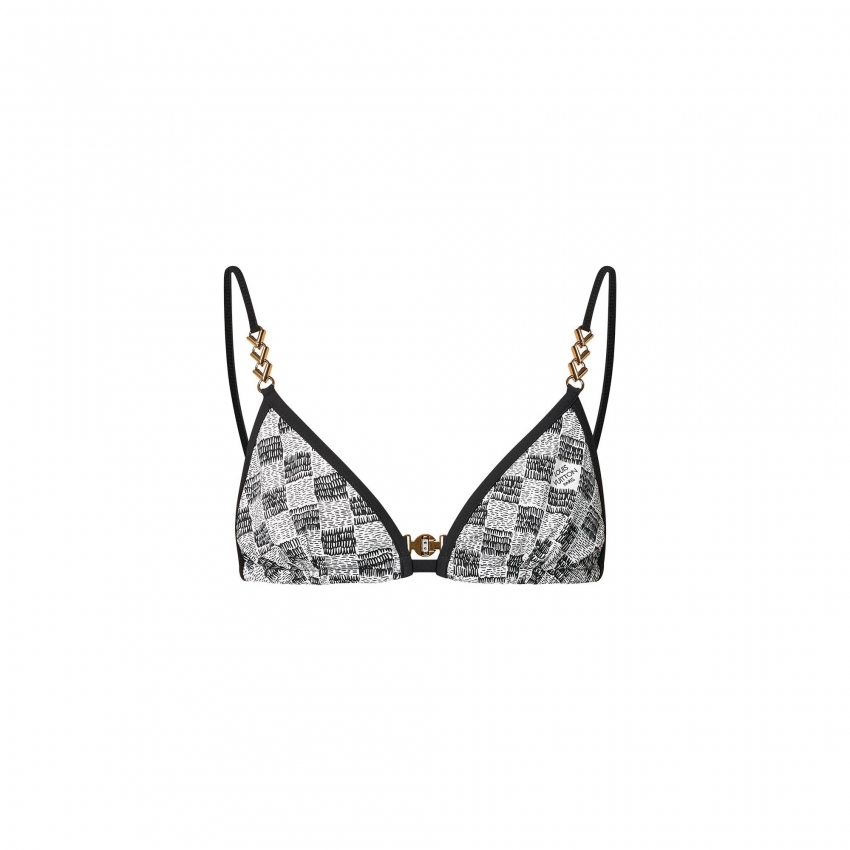 Louis Vuitton LV Match Damier Bikini Top - Women - Ready-to-Wear 1AAAJC