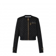 Louis Vuitton Embossed Monogram Bomber Jacket - Women - Ready-to-Wear 1AAAMM
