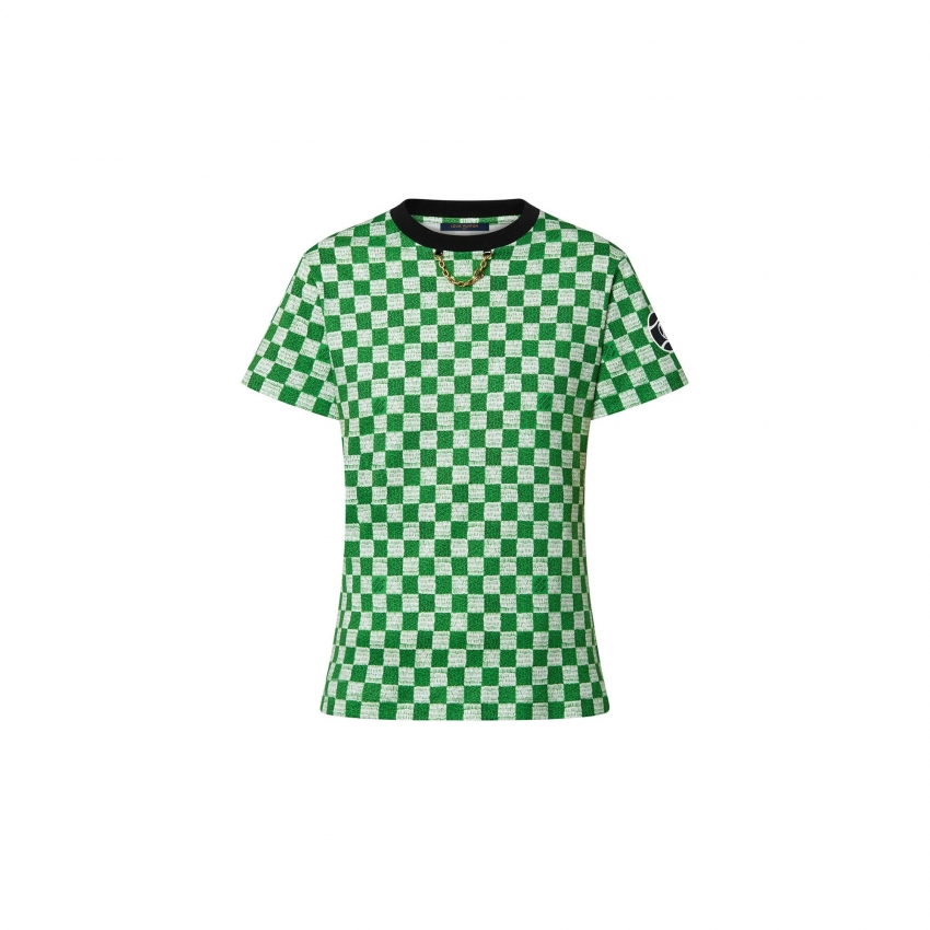 Louis Vuitton LV Match Damier T-Shirt - Women - Ready-to-Wear 1AAAUM
