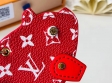 Louis Vuitton Chinese zodiac Figurine Pig bag charm and key holder M64181 Red