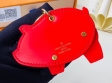 Louis Vuitton Chinese zodiac Figurine Pig bag charm and key holder M64181 Red
