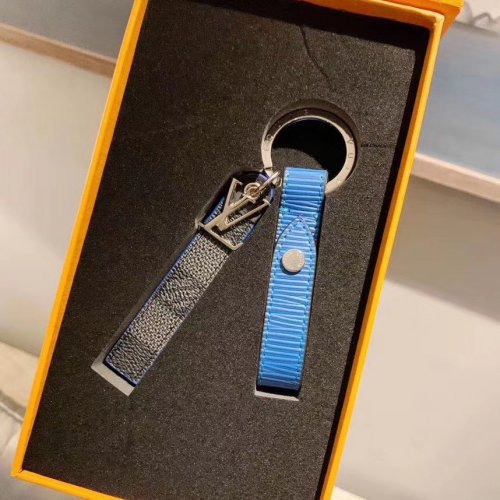 Louis Vuitton Damier Graphite Canvas Belt Tab Epi Key Holder M68281GB