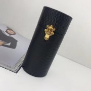 Louis Vuitton Epi Leather 200ML Fragrance Travel Case LS0158 Black